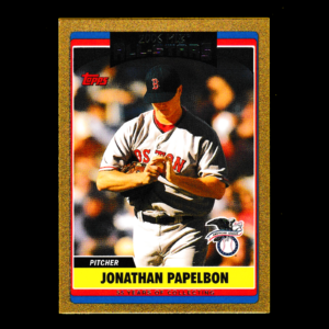 2006 Topps Update #UH279 Jonathan Papelbon - Gold Parallel (#995/2006) - Boston