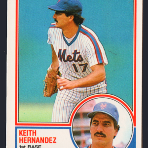 Vintage 1983 Topps Traded #43T - Keith Hernandez - New York Mets, 1st Base