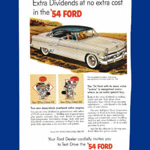 1954 Ford Crestline Victoria - Elegance and Efficiency