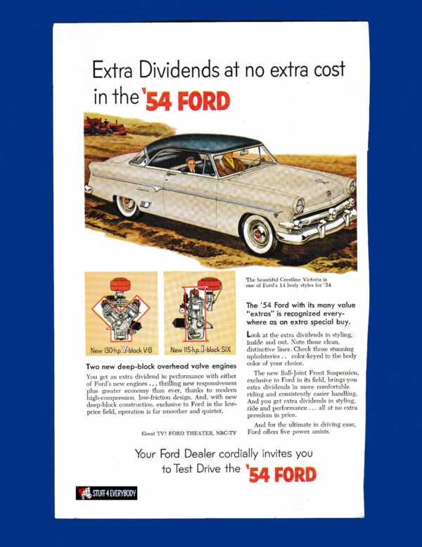 1954 Ford Crestline Victoria - Elegance and Efficiency