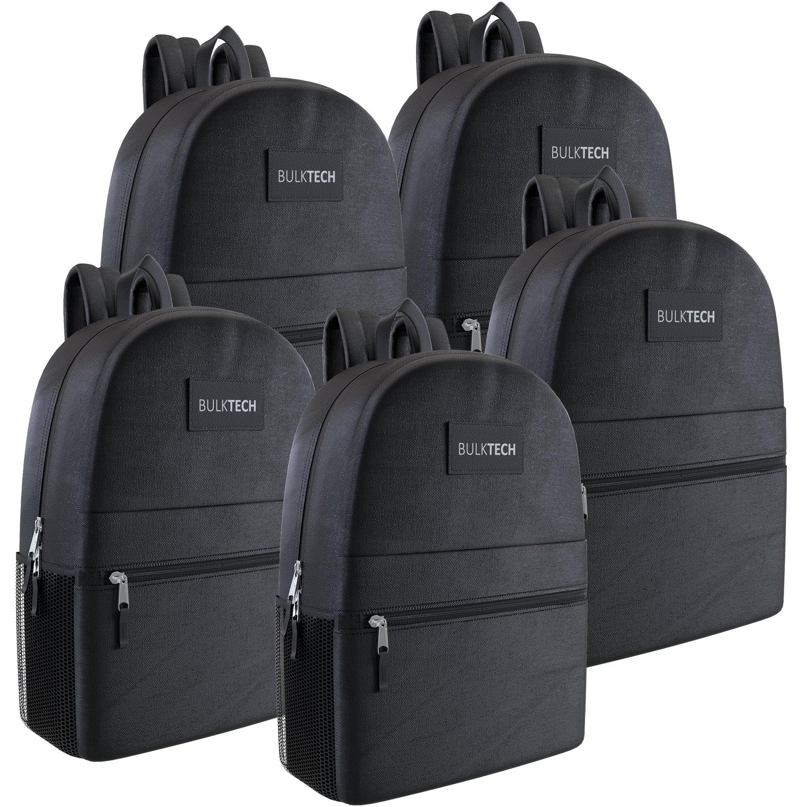 Affordable 17-Inch Lightweight Backpack for School & Travel – Black