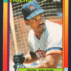 Vintage 1990 Topps Traded #31T- Cecil Fielder Breakout HR Season- Detroit Tigers