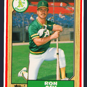 Vintage 1989 Topps Traded #22T - Ron Cey - Oakland Athletics, 3B