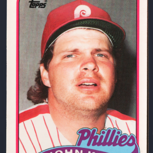 Vintage 1987 Topps Traded #63T - John Kruk Rookie Card - Philadelphia Phillies