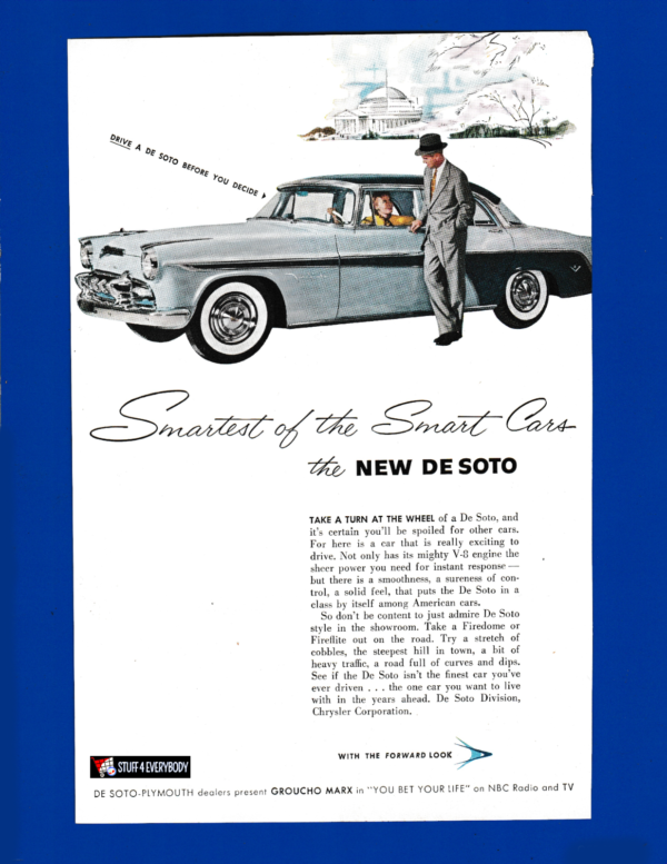 '55 De Soto Fireflite Sedan - City Sophistication & Cold-Weather Command