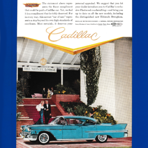 '58 Cadillac Fleetwood Sedan.. It Outsteps Its Own Great Traditions!