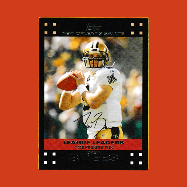2007 Topps 429 Drew Brees - New Orleans Saints
