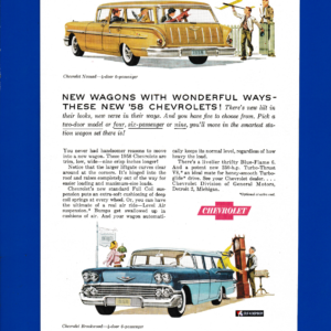 Chevy’s ’58 Nomad & wagons balance beauty with utility