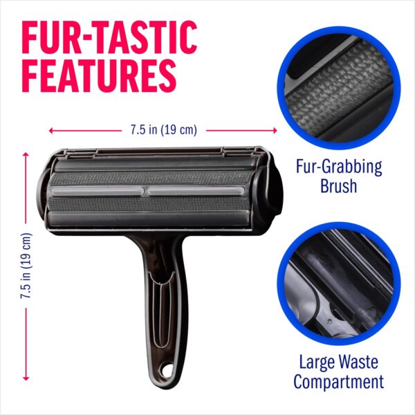Roller Pet Hair Remover – Original Size, Reusable Lint Roller for Cat & Dog Hair - Image 2