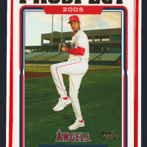 2005 Topps UH92 - Ervin Santana Top Prospect (RC) - Los Angeles Angels Pitcher