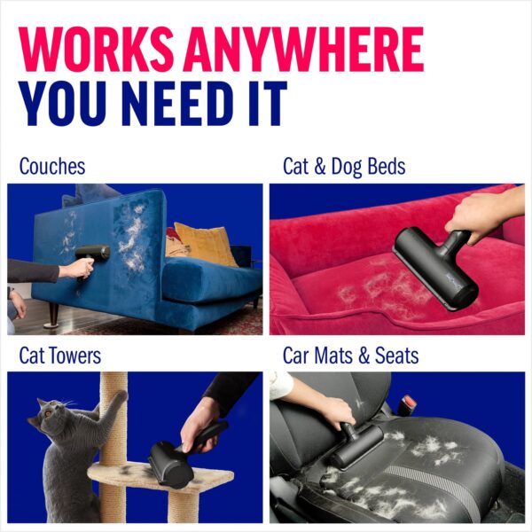 Roller Pet Hair Remover – Original Size, Reusable Lint Roller for Cat & Dog Hair - Image 4