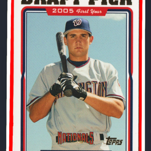 2005 Topps Updates #UH323 - Ryan Zimmerman Draft Pick - 2nd variant Rookie Card
