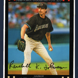 2007 Topps #560 - Randy Johnson HOF Power Pitcher, Strong Legacy - D'Backs