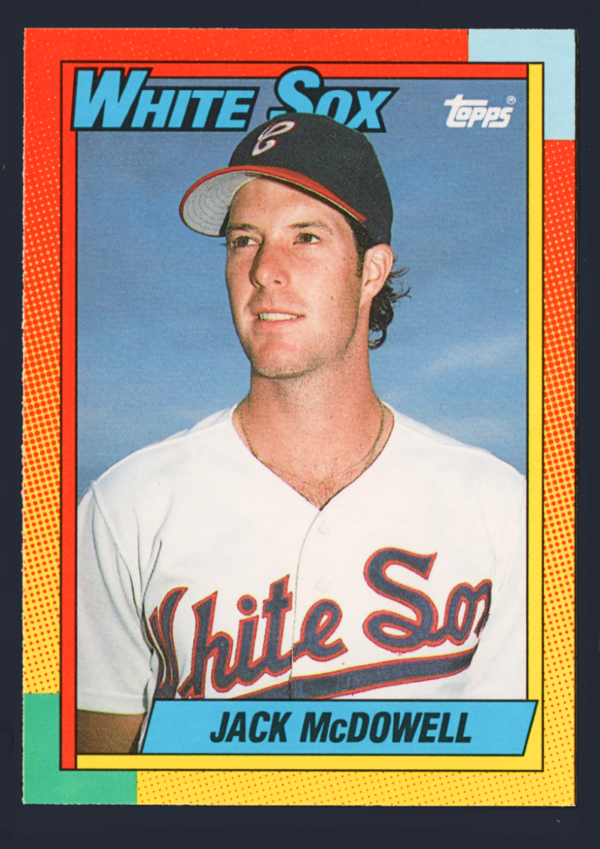 Vintage 1990 Topps Traded #71T - Jack McDowell - Chicago White Sox, Pitcher