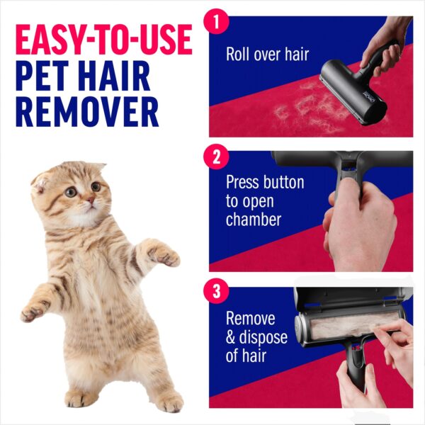 Roller Pet Hair Remover – Original Size, Reusable Lint Roller for Cat & Dog Hair - Image 7