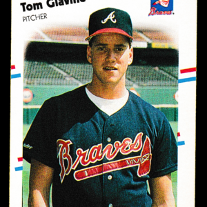 1987 Fleer 539 Tom Glavine - Rookie Atlanta Braves