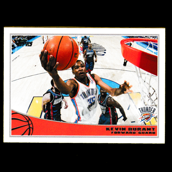 2009 Topps - Kevin Durant & Tim Duncan Cards Rising Star Collection - Image 3
