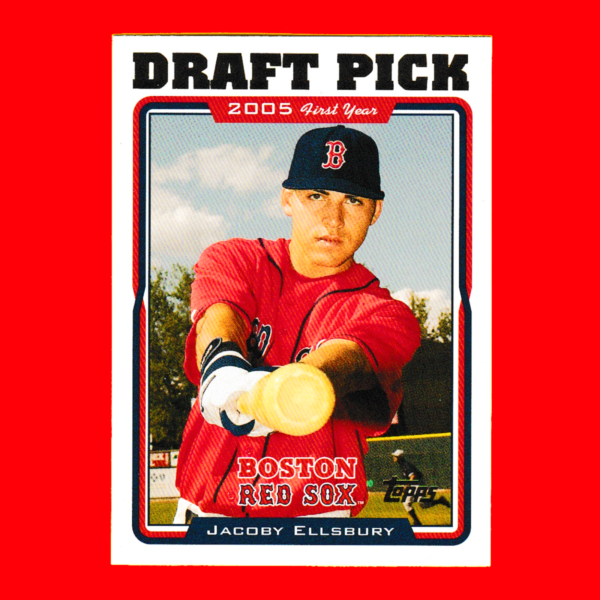 2005 Topps - Jacoby Ellsbury (#UH317) Rookie Draft Pick - Boston Red Sox