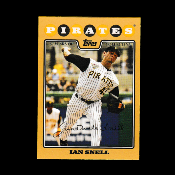2006 Topps #221 Ian Snell - Gold Parallel (#572/2006) - Pittsburgh Pirates