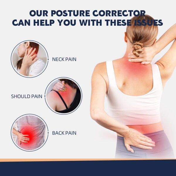 Adjustable AOFIT Back Brace for Men & Women - Relieve Back Pain, Improve Posture - Image 2