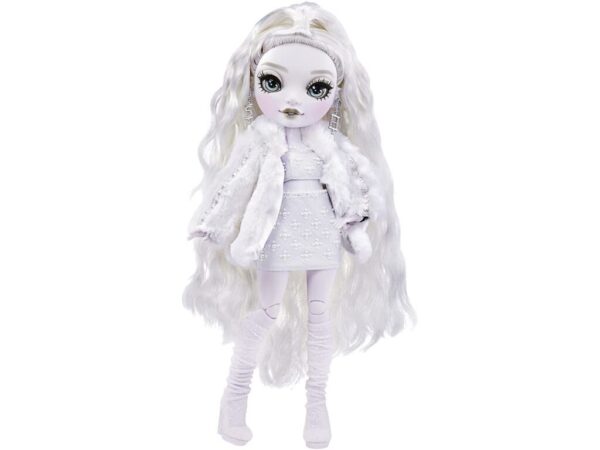 Rainbow High Natasha Zima Grayscale Fashion Doll with 2 Outfits Accessories,... - Image 7