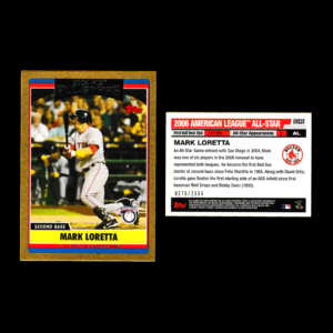 2006 Topps Update #UH225 Mark Loretta - Gold Parallel (#276/2006) - Red Sox