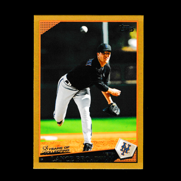 2009 Topps UH8 Lance Broadway - Gold Parallel (#1962/2009) - New York Mets